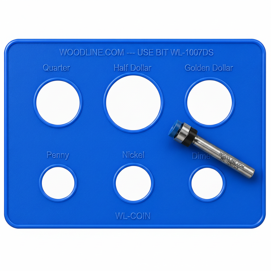 COINP  Coin Template PLUS Dado Bit