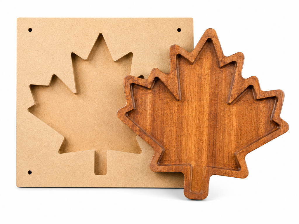 MAPLE LEAF BOWL TEMPLATE