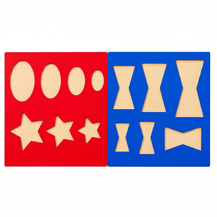 NLT4 Bowtie, OvaL and Star Template