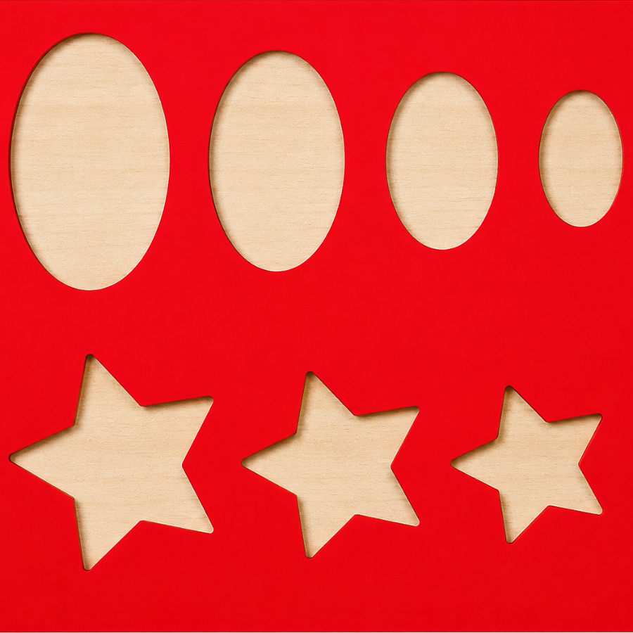 NLT6 Oval and Star Template