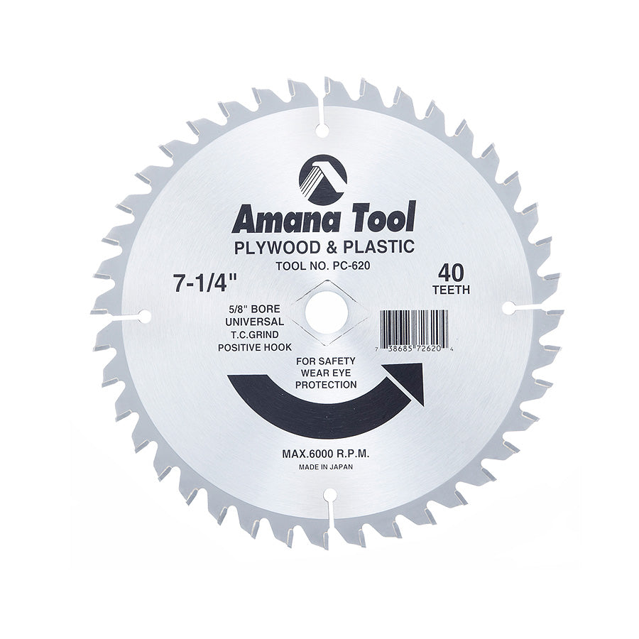 NON-MELT SAW BLADES FOR PLASTICS & ACRYLICS