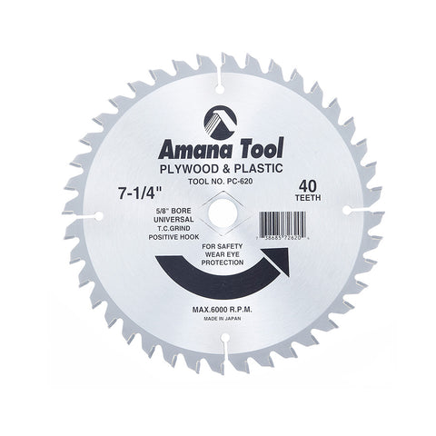 NON-MELT SAW BLADES FOR PLASTICS & ACRYLICS