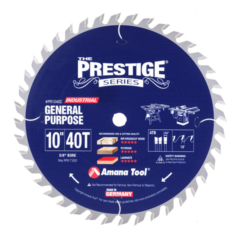 10" GENERAL PURPOSE SAW BLADES