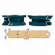 WAINSCOT/BEADBOARD PANELING SHAPER CUTTERS