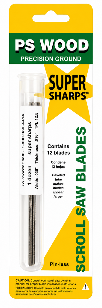 PS Wood Scroll Saw Blades