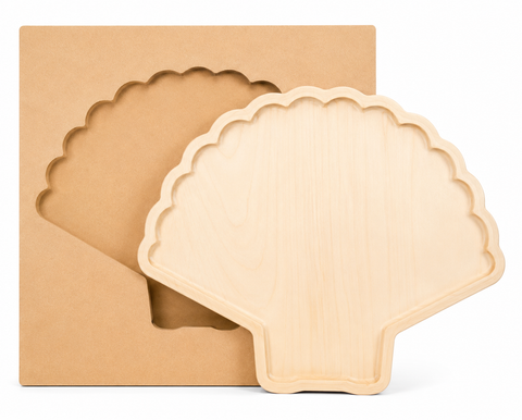 SCALLOP SHELL BOWL TEMPLATE