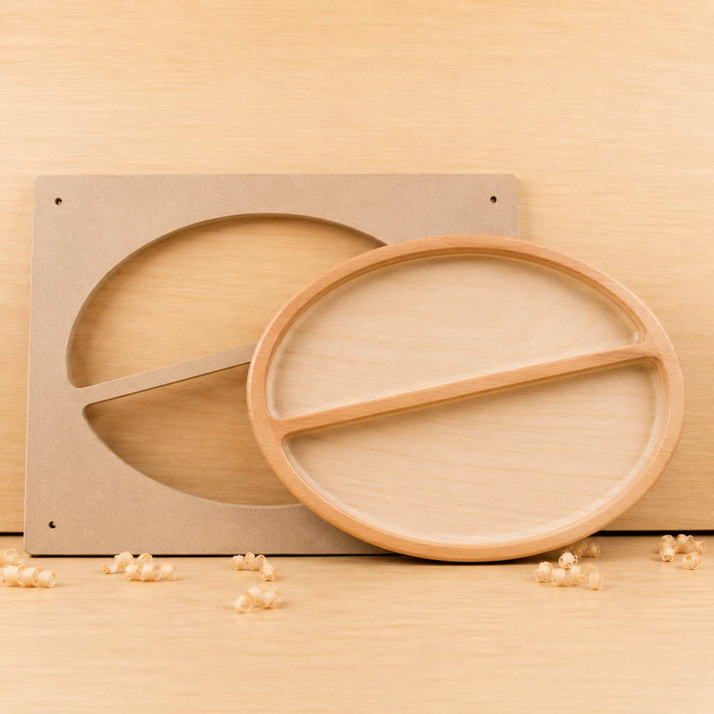 SPLIT OVAL BOWL TEMPLATE