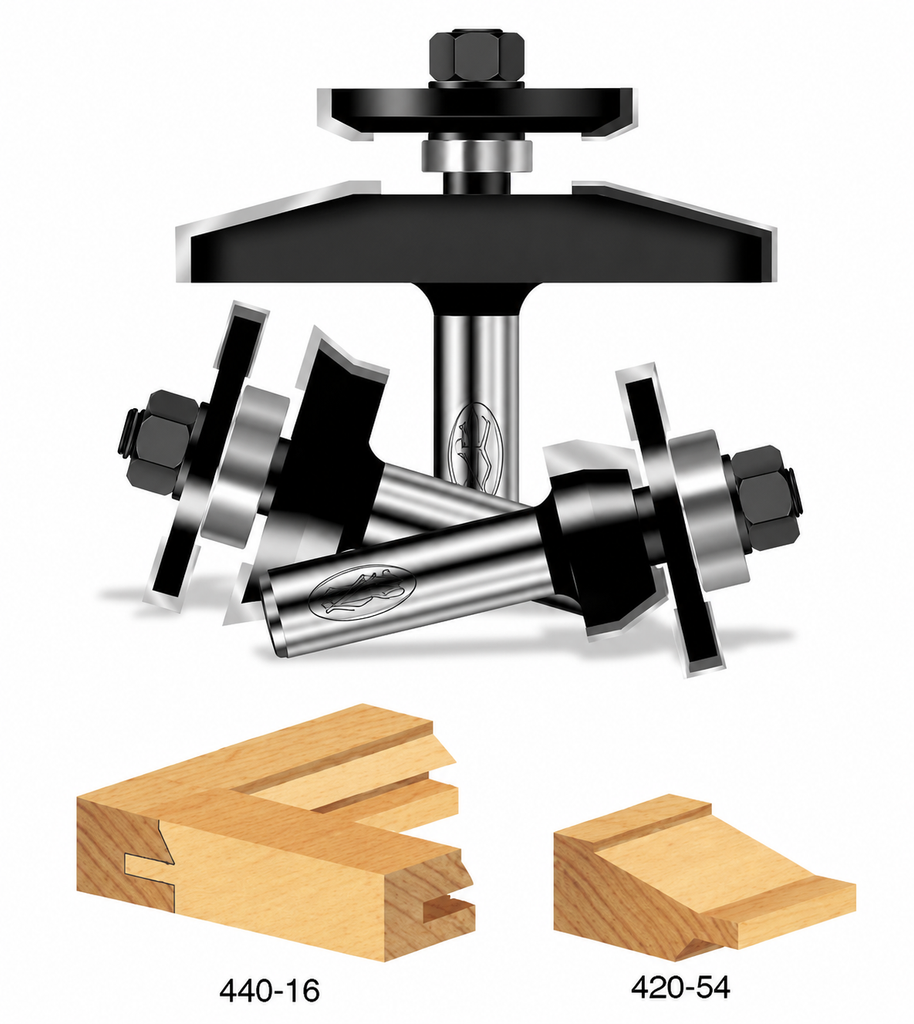 RAISED PANEL CABINET ROUTER BIT SETS