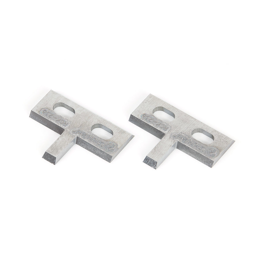 RCK-238 Pair of Insert Carbide Knives for Adjustable Tongue & Groove #61218