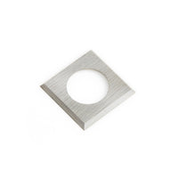 INSERT CARBIDE ADJUSTABLE GROOVE & RABBET
RCK-71 Solid Carbide 4 Cutting Edges Insert Replacement Knife General Purpose Wood, Chipboard, Plywood 14 x 14 x 1.2mm
