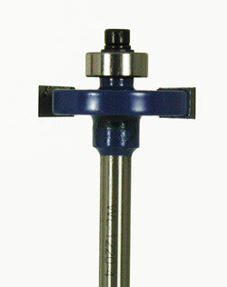 Rabbeting Bit WL-1220-4 3/8" Depth, 1/4" Kerf, 1-1/4" Dia, 1/4" Shank Woodline USA