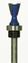 WL-1299-1 1/2" Width, 1/2" Cut Length, Includes 5/8" OD Shank Mounted Bearing, 1/4" Shank Woodline USA