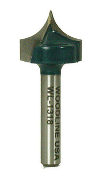 POINT CUTTING ROUNDOVERS/DECORATIVE BEADING ROUTER BITS