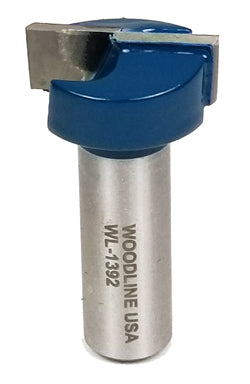 WL-1392 Dado/Planer Router Bit 1" Dia, 3/8" Cut Length, 1/2" Shank Woodline USA