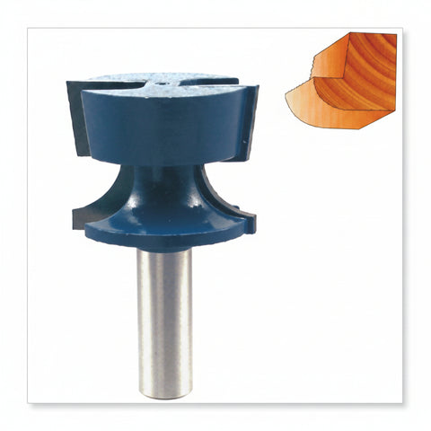 DOOR LIP/WINDOW SILL WL-1453 1-5/8" Top Dia, 1-5/8" Bottom Dia, 11/16" Narrow Dia, 15/16" Depth, 1-9/32" Length, 1/2" Shank Woodline USA