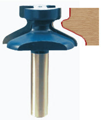 Door Lip Router Bit WL-1454-1 2" Top Dia, 1" Bottom Dia, 3/4" Narrow Dia, 1-1/4" Depth, 1" Length, 1/2" Shank Woodline USA