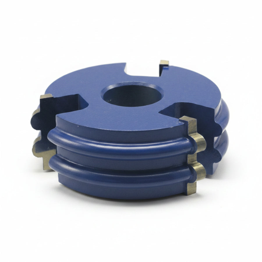 WL-1553 2 Full 1/4" Beads, 1-1/8" Length, 2-5/8" Dia, 3/4" Bore