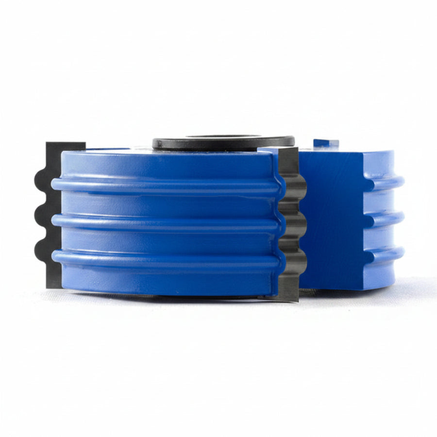 WL-1555 3 Full 1/4" Flutes, 1-1/8" Length, 2-5/8" Dia, 3/4" Bore