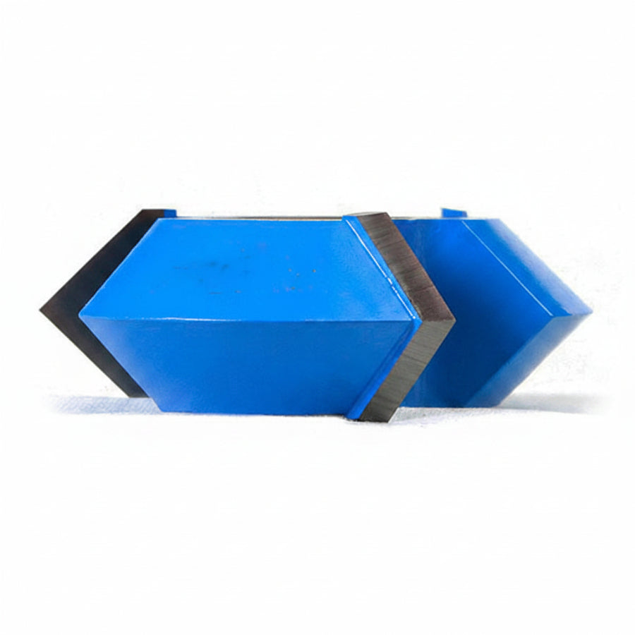 90° V Groove Shaper Cutter WL-1574M Male, 3/4" Cut Length, 2-5/8" Dia, 3/4" Bore