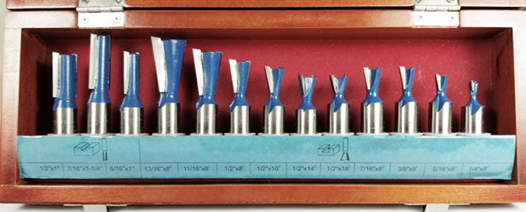 WL-2014 13 PC DOVETAIL JOINERY SET Woodline USA