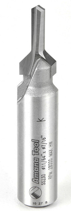 SCREW SLOT ROUTER BITS