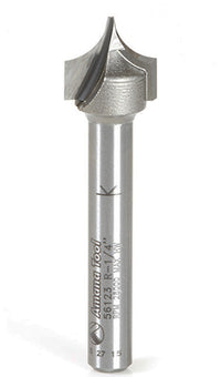 56123 1/4" Radius Solid Carbide, 1/2" Dia, 1/4" Shank Amana