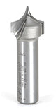 56129 Point Cutting Roundover 3/8" Radius, 3/4" Dia, 5/8" Cut Length, 1/2" Shank Amana