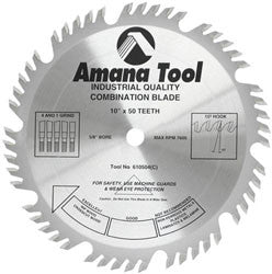 10" COMBINATION SAW BLADES