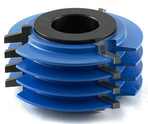 FINGER JOINT SHAPER CUTTER SC999   1-1/2" Cut Length, 3/8" Tooth Depth, 11/32" Tooth Edge, 2-7/8" Dia, 3/4" Bore