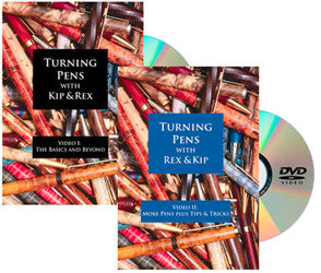 TURNING PENS WITH KIP & REX DVD