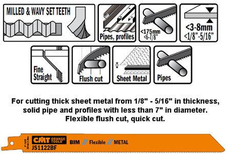 RECIPROCATING SAW BLADES