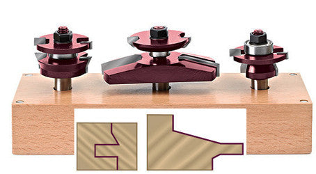 RAISED PANEL CABINET ROUTER BIT SETS