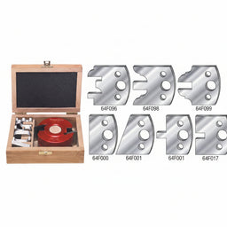PROFILE PRO™ MULTI-SHAPER CUTTER STARTER SET
SCS-1108 Profile Pro™ Cabinetry Shaper Cutter Set 3/4″ Bore Amana

