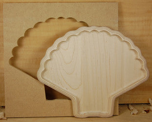 SCALLOP SHELL BOWL TEMPLATE