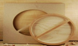 SPLIT OVAL BOWL TEMPLATE