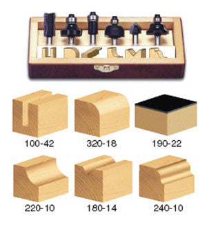 TRS-240 ALL PURPOSE ROUTER BIT SET